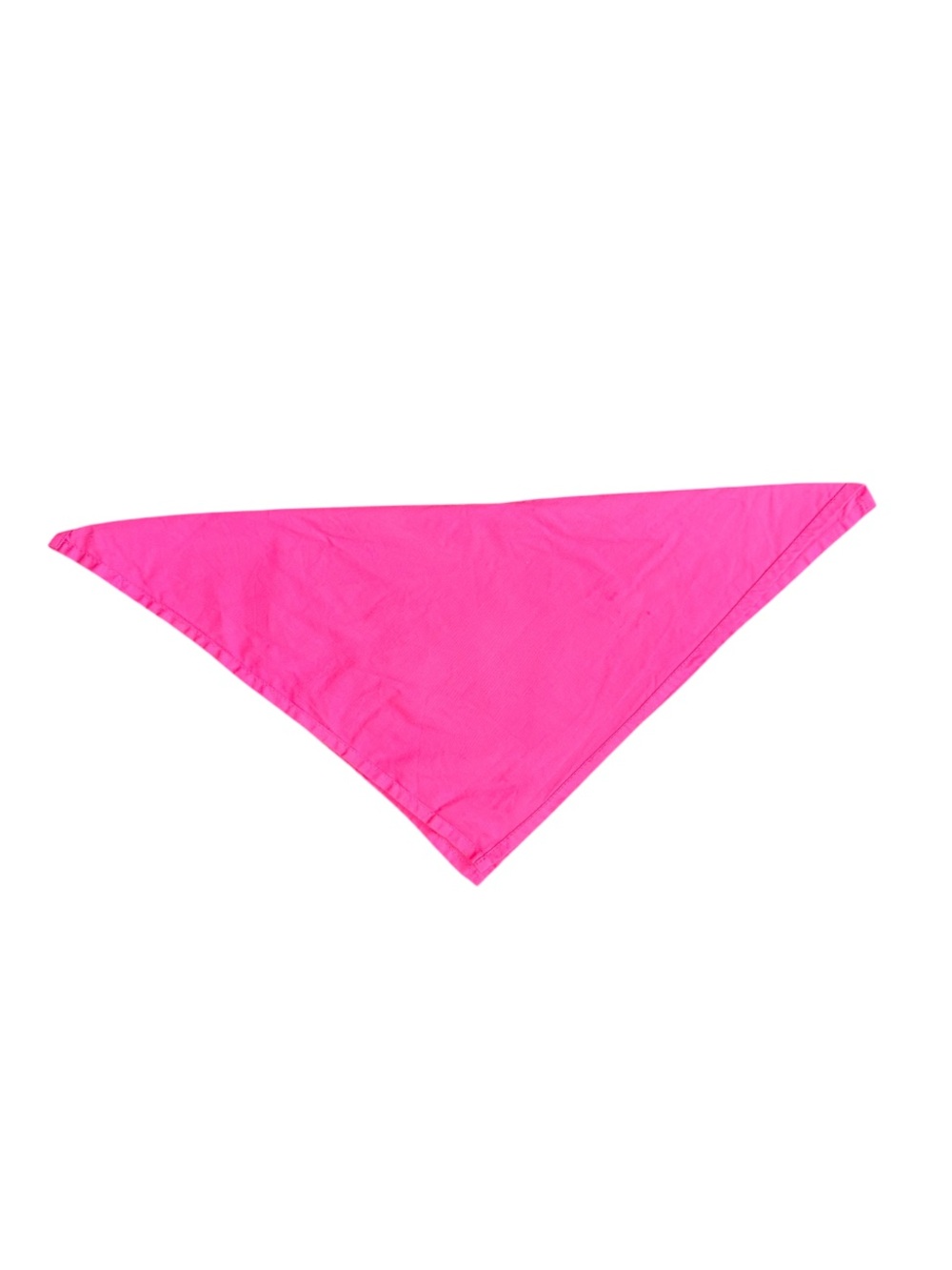 Bright Pink Square Scarf / Bandana